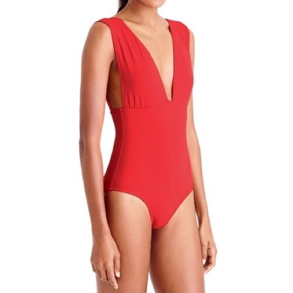 J. Crew Other - J. Crew Plunge V-neck one-piece swimsuit
Item G9417